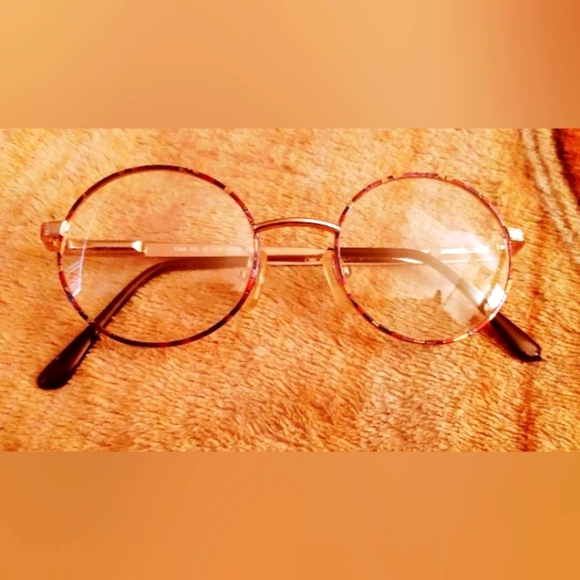 Cherokee round metal eyeglasses frames - Picture 1 of 5